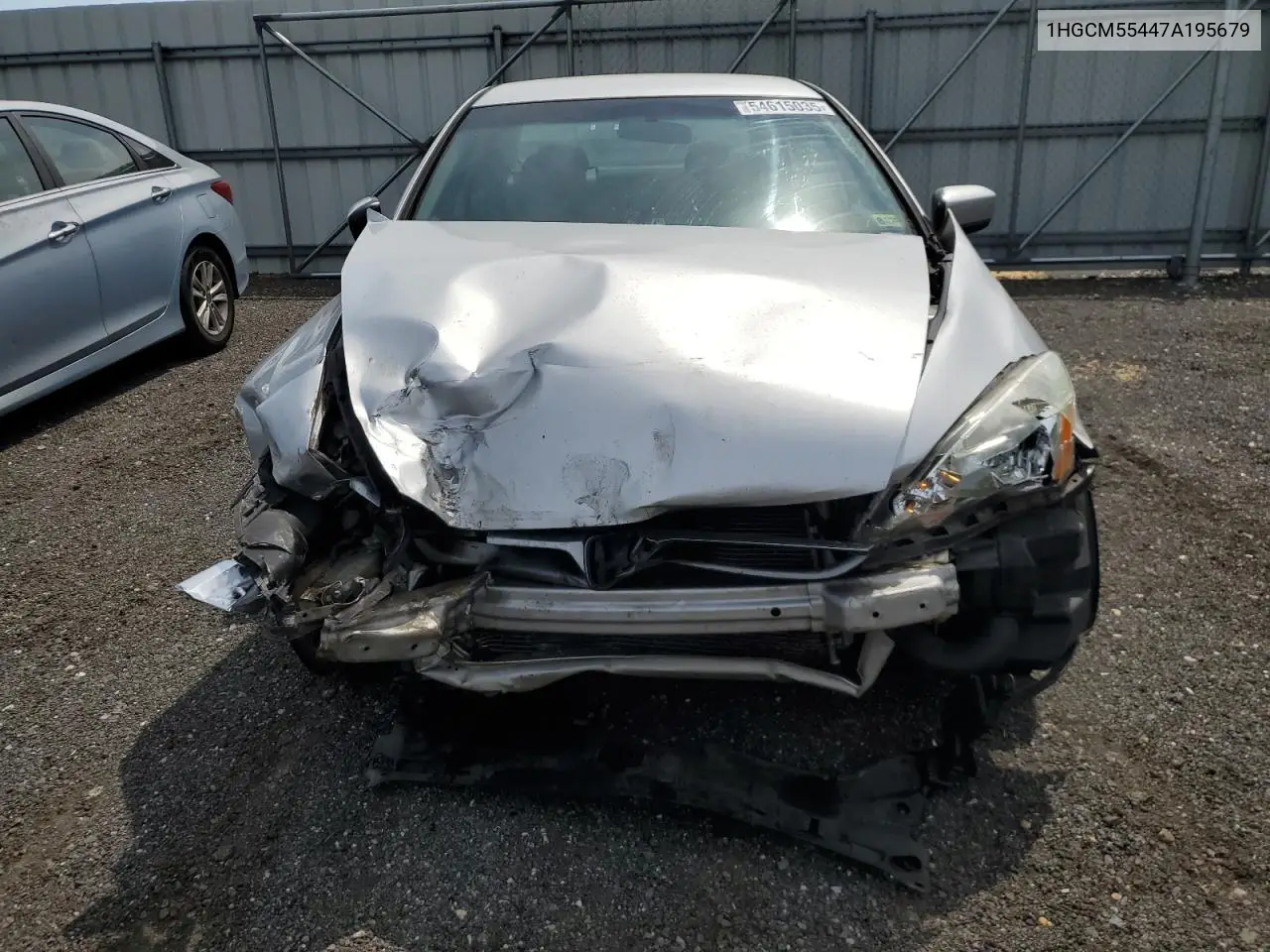 2007 Honda Accord Lx VIN: 1HGCM55447A195679 Lot: 54615035