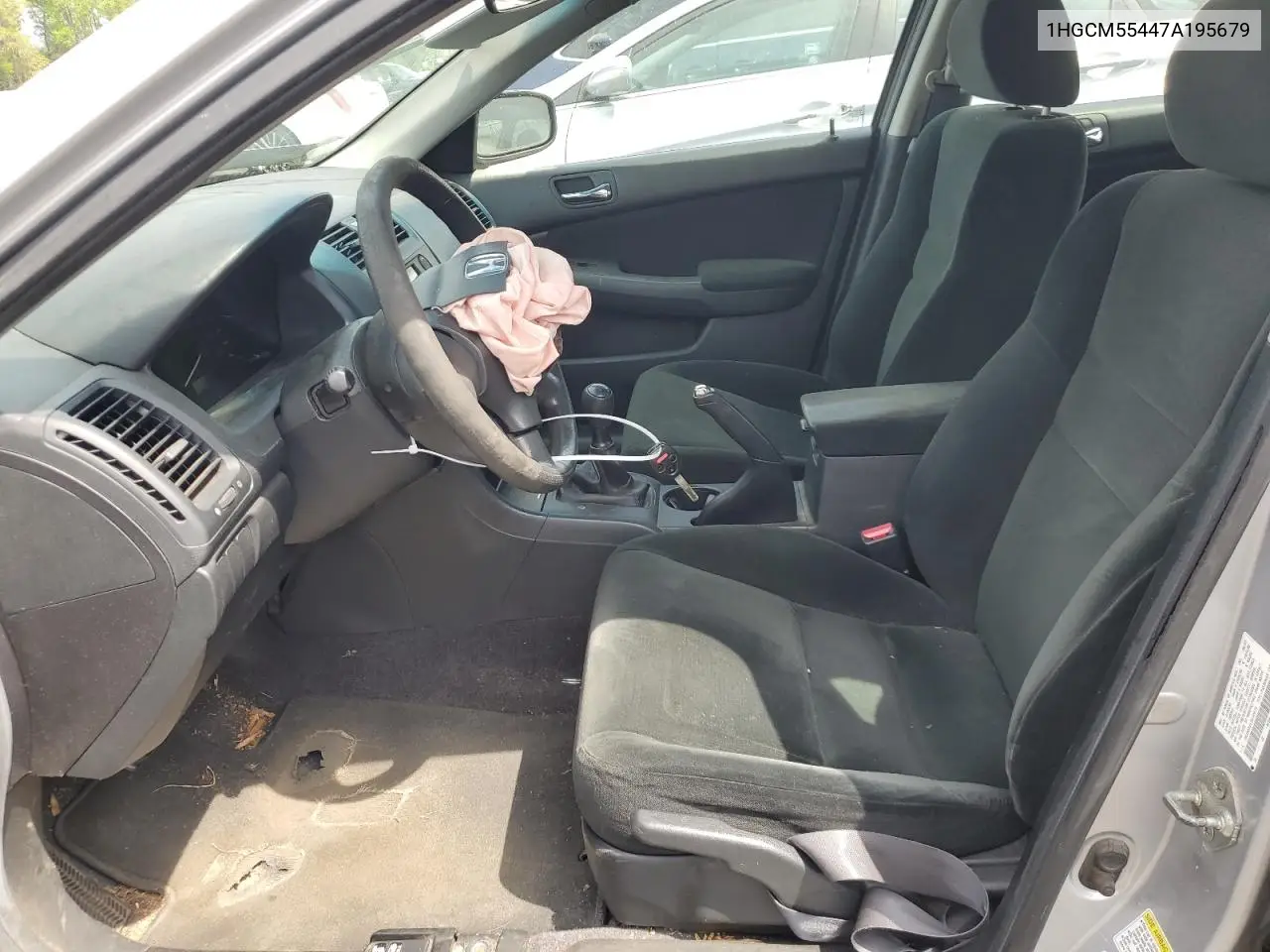 2007 Honda Accord Lx VIN: 1HGCM55447A195679 Lot: 54615035