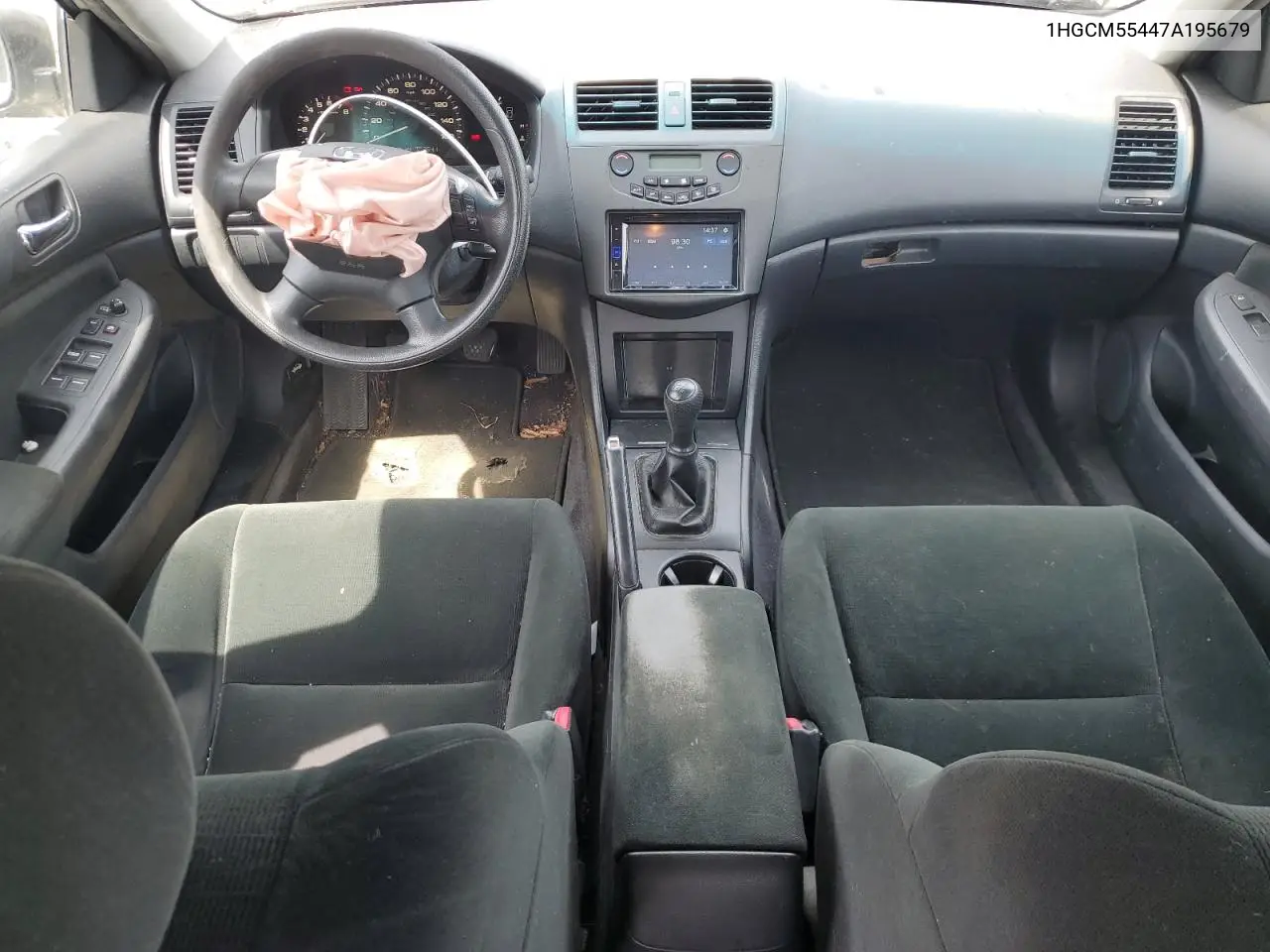 2007 Honda Accord Lx VIN: 1HGCM55447A195679 Lot: 54615035