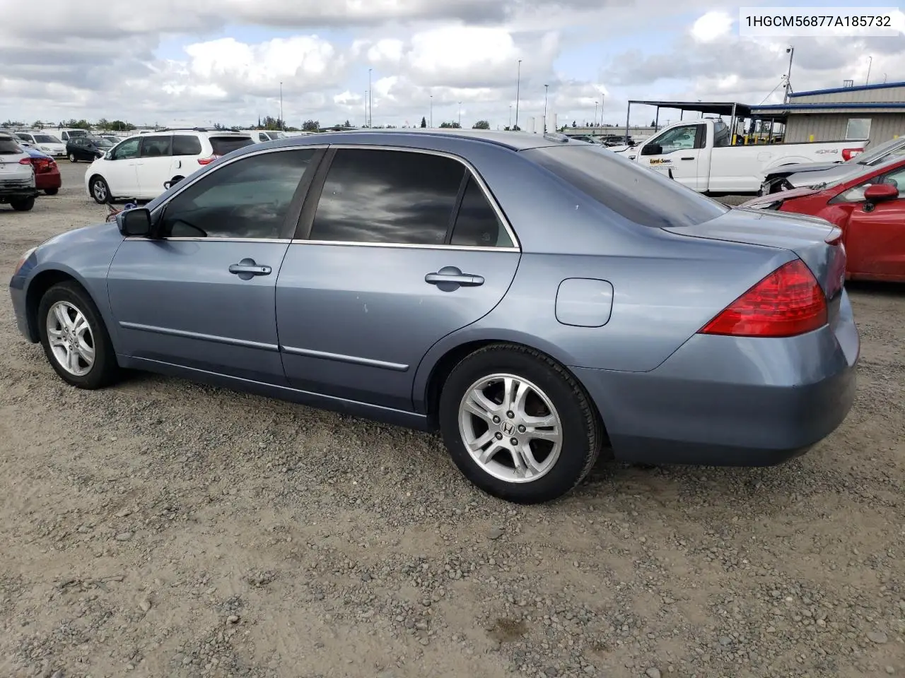 2007 Honda Accord Ex VIN: 1HGCM56877A185732 Lot: 54682755