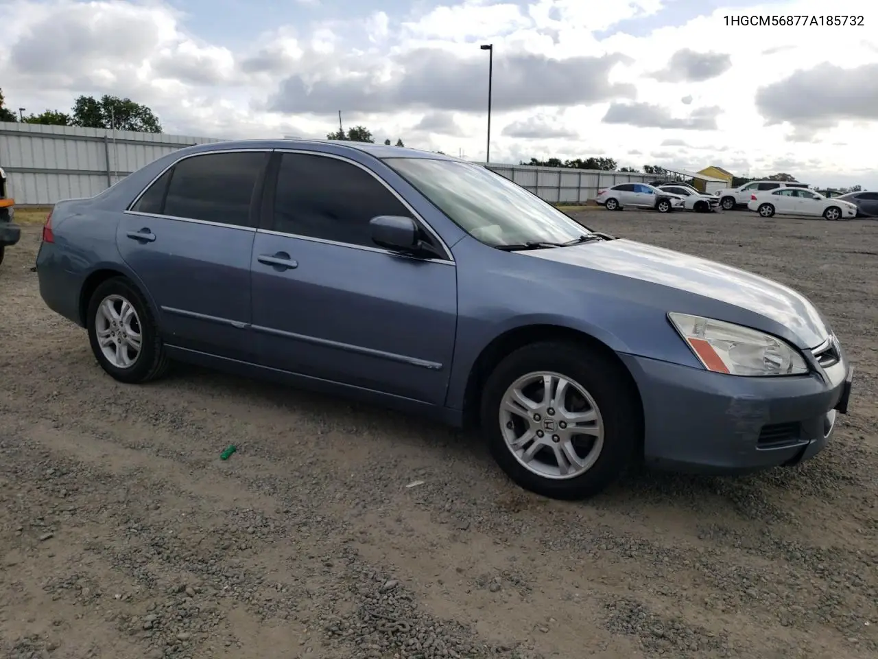2007 Honda Accord Ex VIN: 1HGCM56877A185732 Lot: 54682755