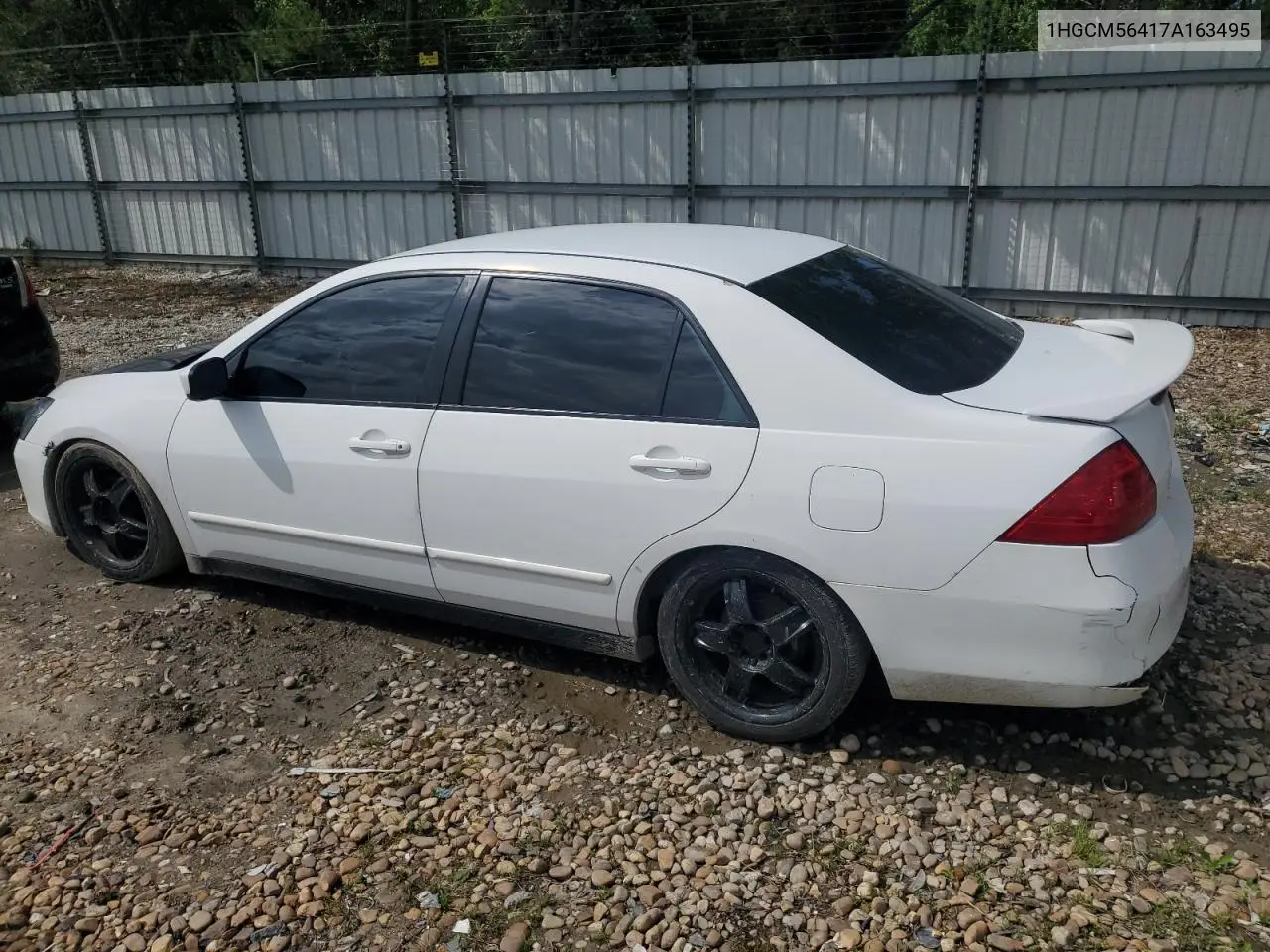 2007 Honda Accord Lx VIN: 1HGCM56417A163495 Lot: 57062545