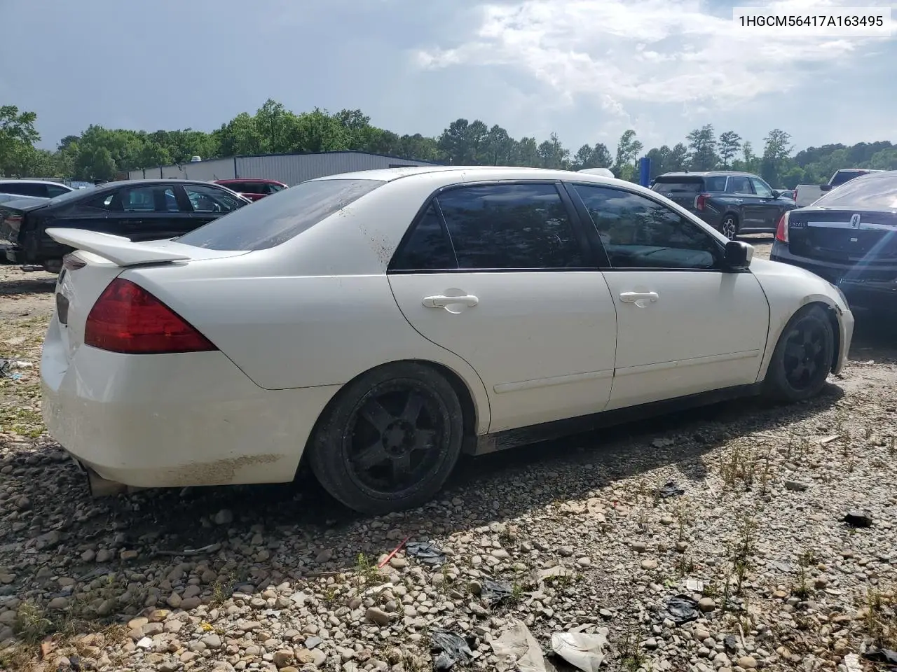 2007 Honda Accord Lx VIN: 1HGCM56417A163495 Lot: 57062545