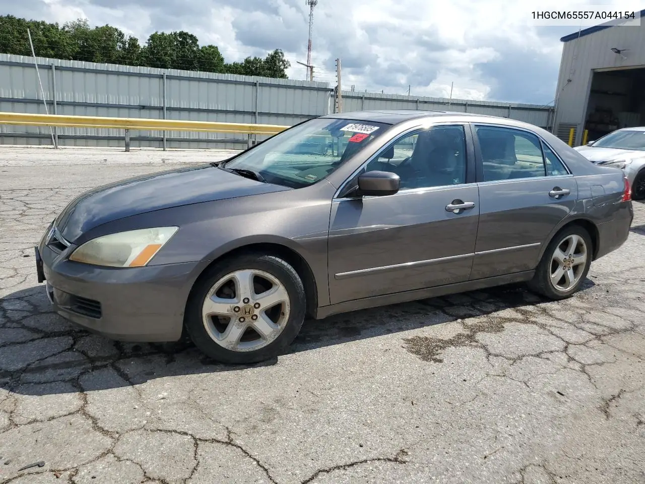 2007 Honda Accord Ex VIN: 1HGCM65557A044154 Lot: 61976505