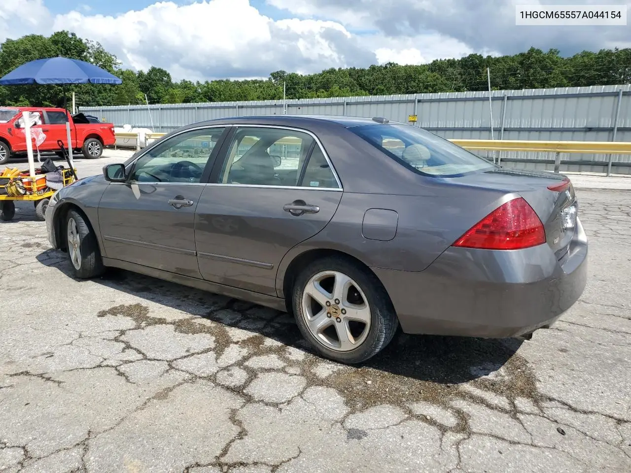 2007 Honda Accord Ex VIN: 1HGCM65557A044154 Lot: 61976505