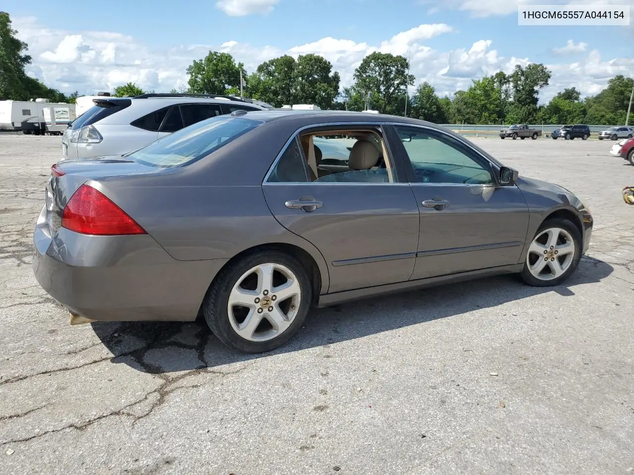 2007 Honda Accord Ex VIN: 1HGCM65557A044154 Lot: 61976505