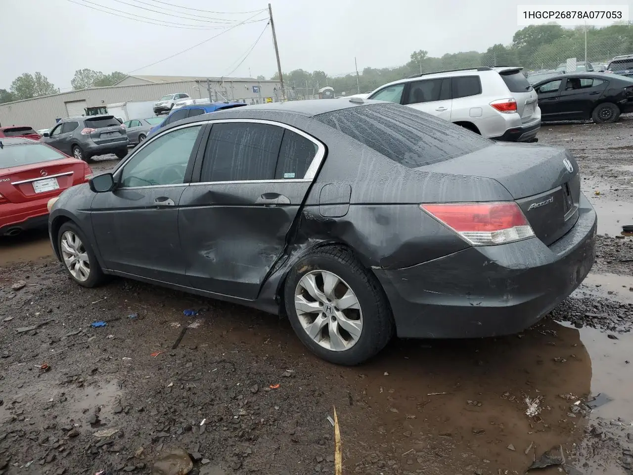 2008 Honda Accord Exl VIN: 1HGCP26878A077053 Lot: 56919675