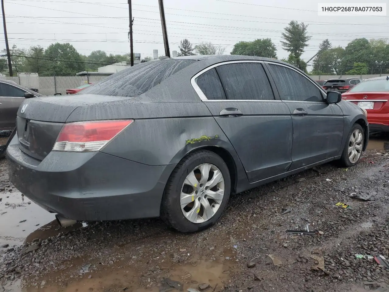 2008 Honda Accord Exl VIN: 1HGCP26878A077053 Lot: 56919675