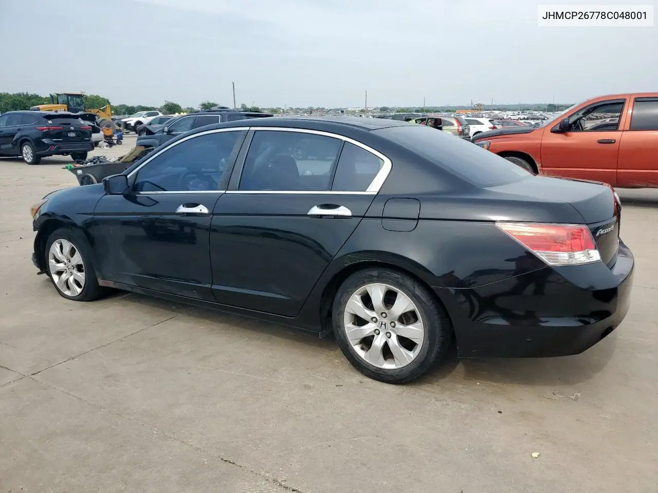2008 Honda Accord Ex VIN: JHMCP26778C048001 Lot: 57029325