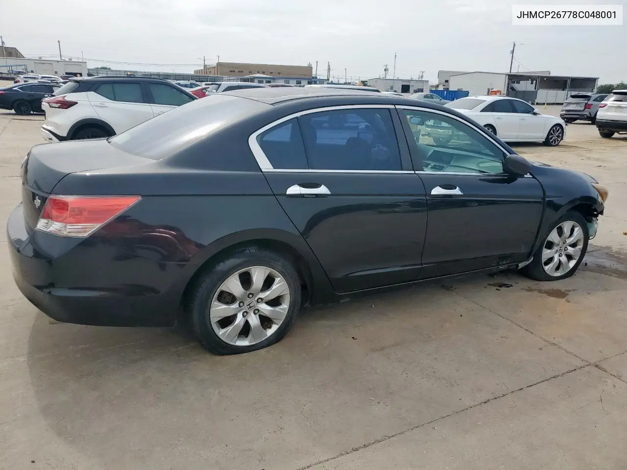 2008 Honda Accord Ex VIN: JHMCP26778C048001 Lot: 57029325