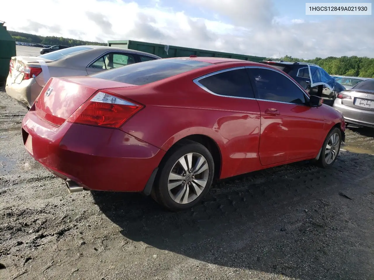 2009 Honda Accord Exl VIN: 1HGCS12849A021930 Lot: 56564445
