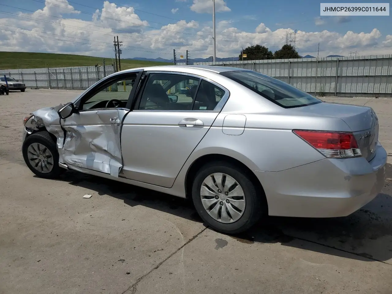 2009 Honda Accord Lx VIN: JHMCP26399C011644 Lot: 56599065