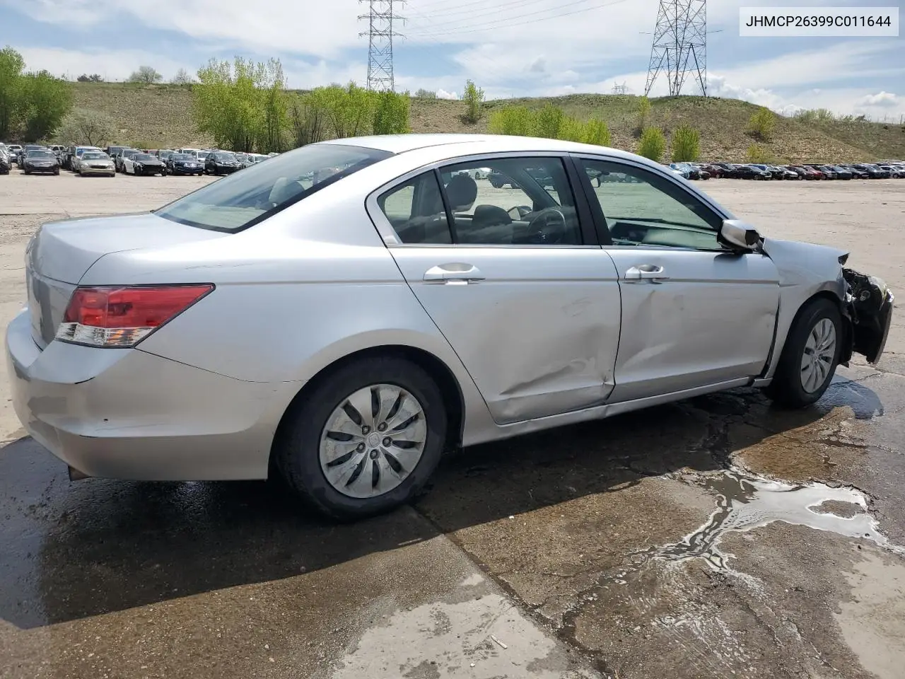 2009 Honda Accord Lx VIN: JHMCP26399C011644 Lot: 56599065