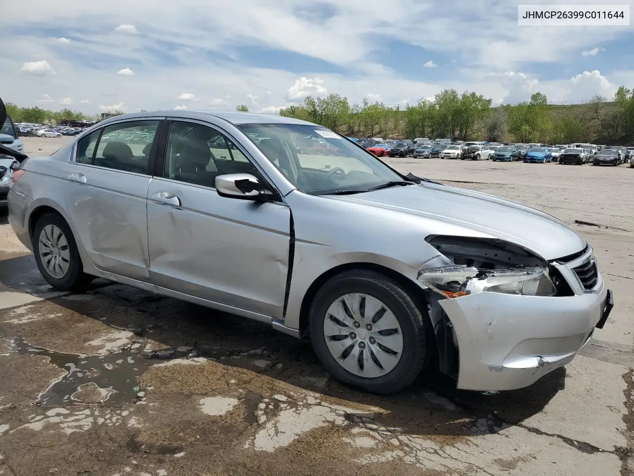 2009 Honda Accord Lx VIN: JHMCP26399C011644 Lot: 56599065