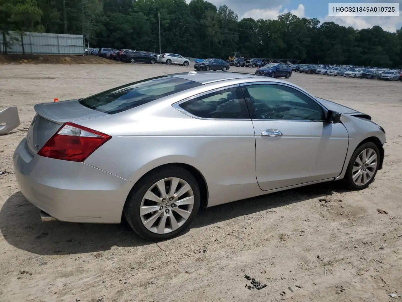 2009 Honda Accord Exl VIN: 1HGCS21849A010725 Lot: 56746895