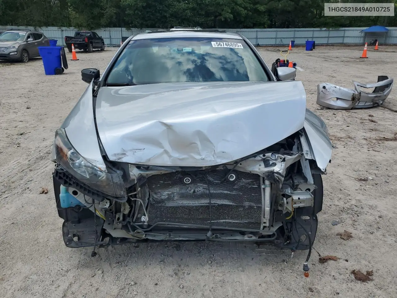 2009 Honda Accord Exl VIN: 1HGCS21849A010725 Lot: 56746895