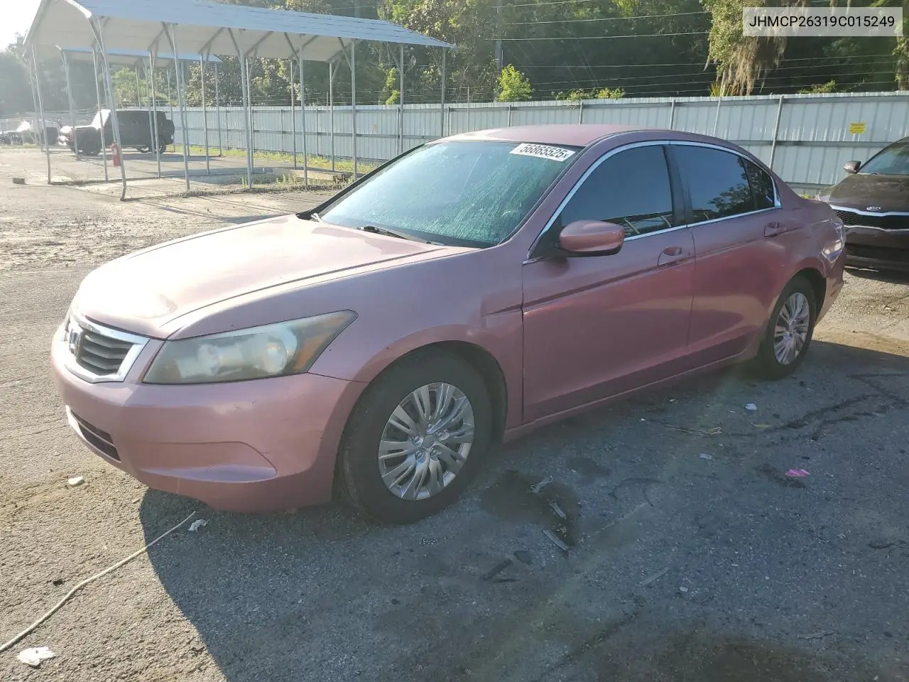 2009 Honda Accord Lx VIN: JHMCP26319C015249 Lot: 56865525