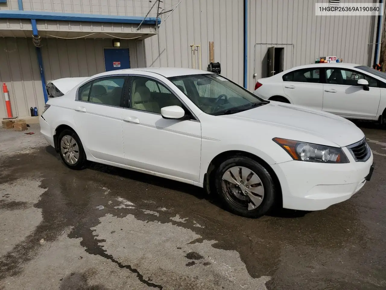 2009 Honda Accord Lx VIN: 1HGCP26369A190840 Lot: 56955445