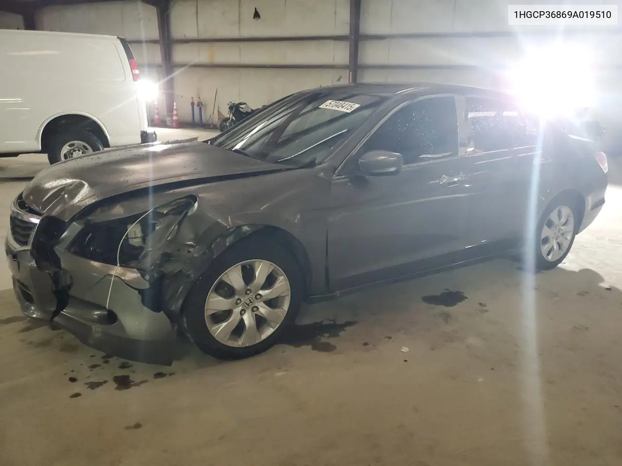 2009 Honda Accord Exl VIN: 1HGCP36869A019510 Lot: 57048415