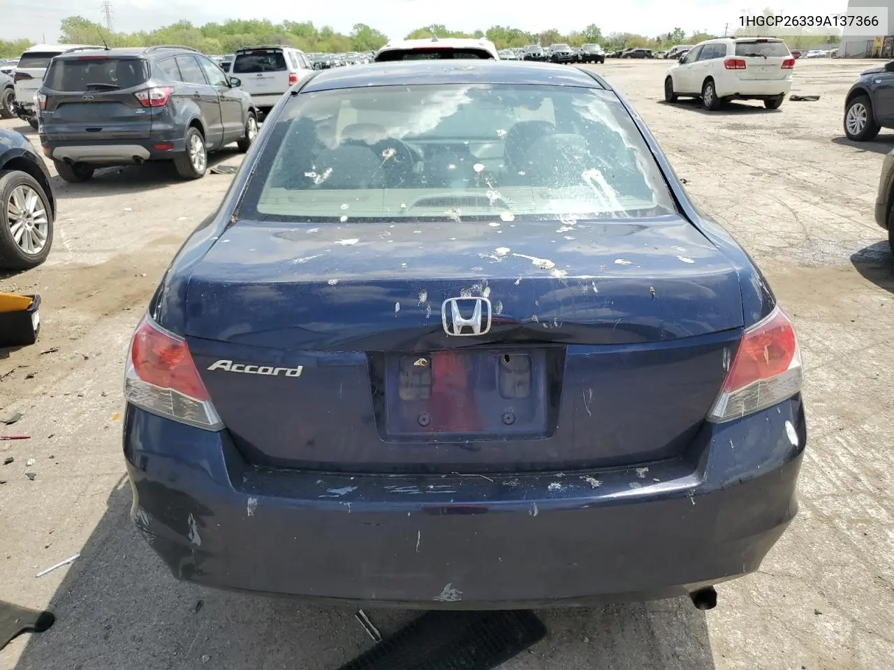 2009 Honda Accord Lx VIN: 1HGCP26339A137366 Lot: 57077485