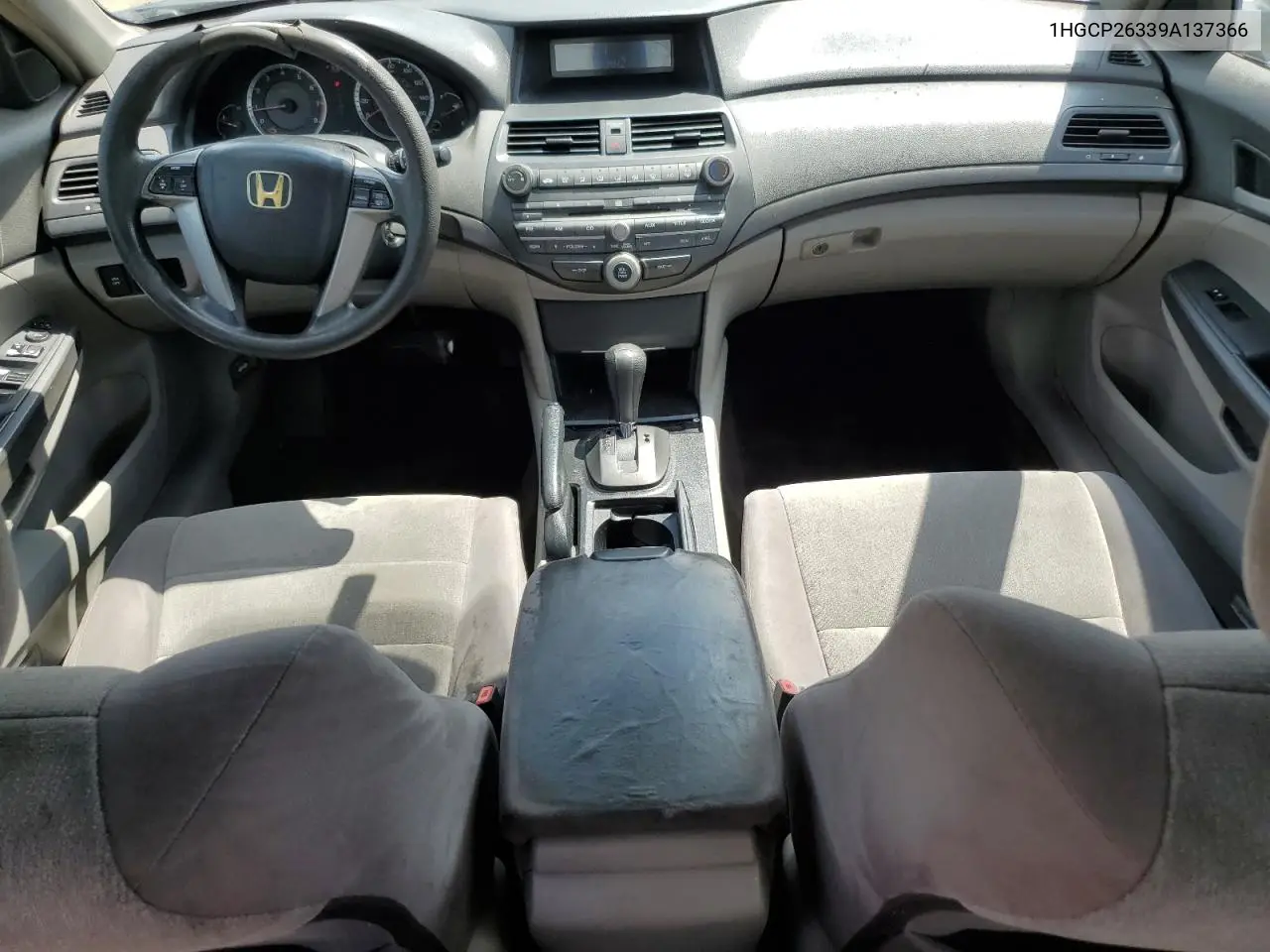 2009 Honda Accord Lx VIN: 1HGCP26339A137366 Lot: 57077485