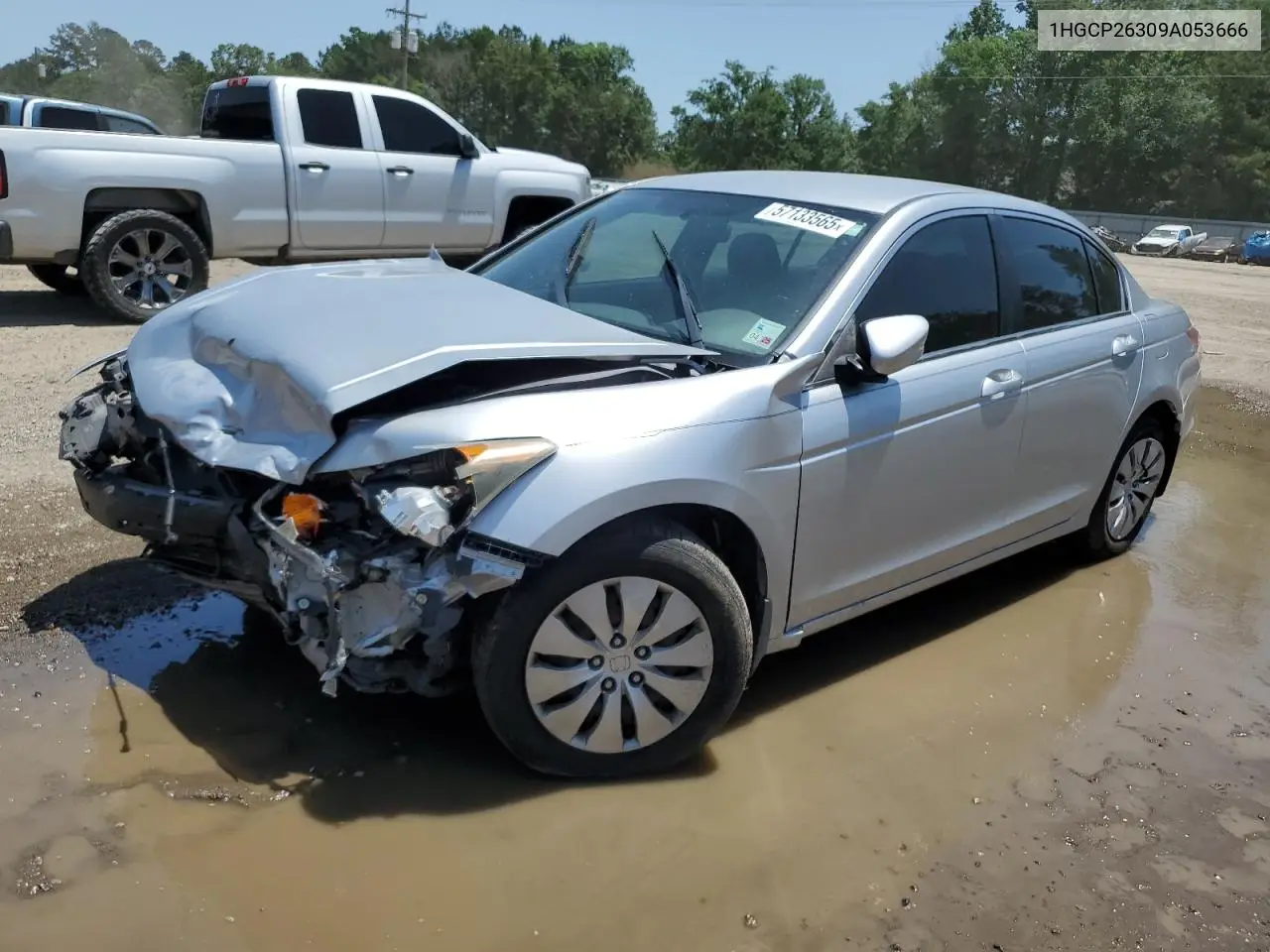 2009 Honda Accord Lx VIN: 1HGCP26309A053666 Lot: 57133565