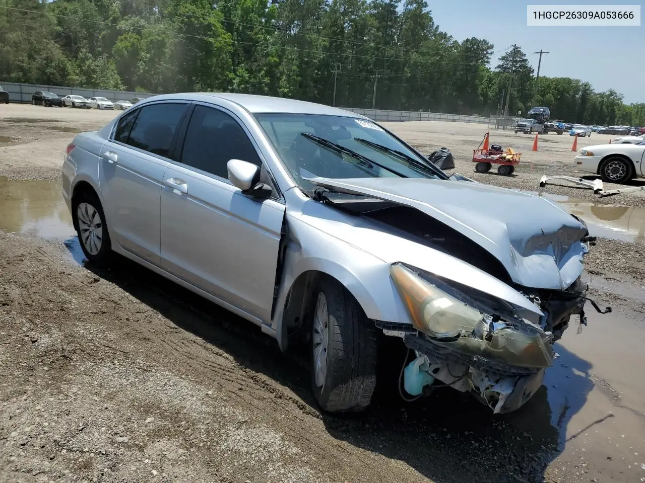 2009 Honda Accord Lx VIN: 1HGCP26309A053666 Lot: 57133565