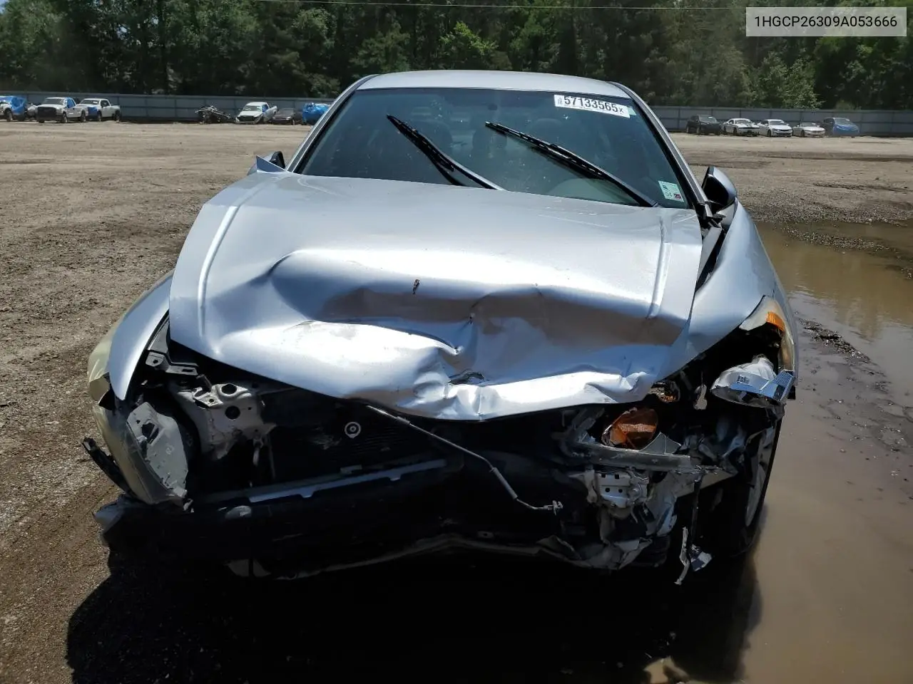 2009 Honda Accord Lx VIN: 1HGCP26309A053666 Lot: 57133565