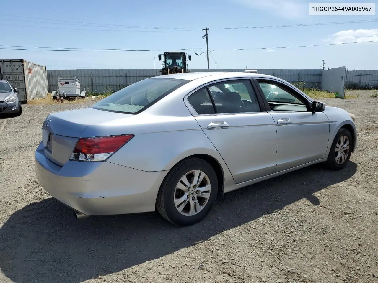 2009 Honda Accord Lxp VIN: 1HGCP26449A005967 Lot: 57169935