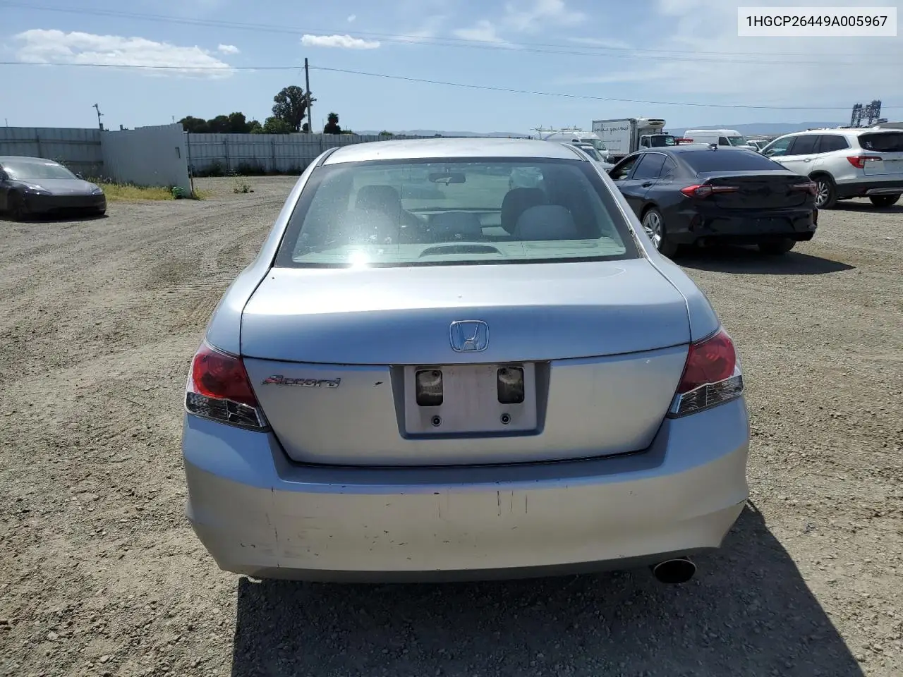 2009 Honda Accord Lxp VIN: 1HGCP26449A005967 Lot: 57169935