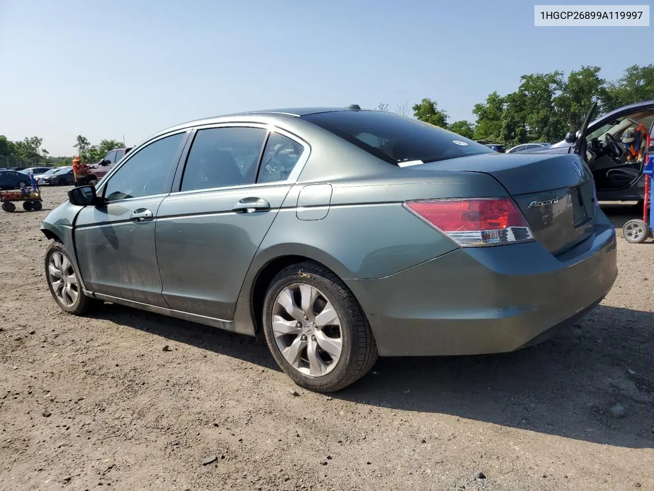 2009 Honda Accord Exl VIN: 1HGCP26899A119997 Lot: 62331995