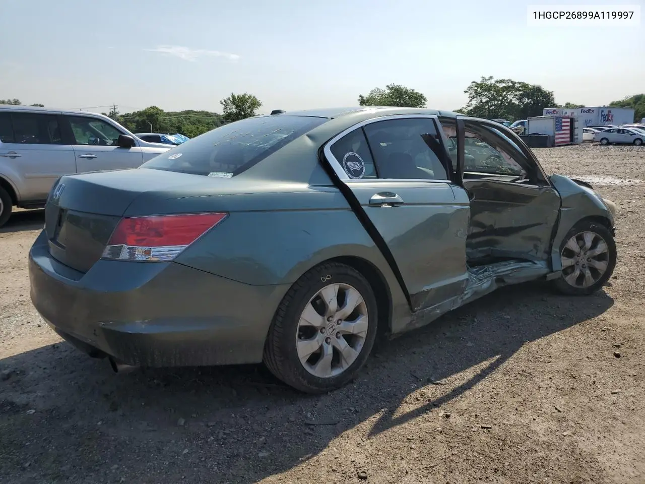 2009 Honda Accord Exl VIN: 1HGCP26899A119997 Lot: 62331995