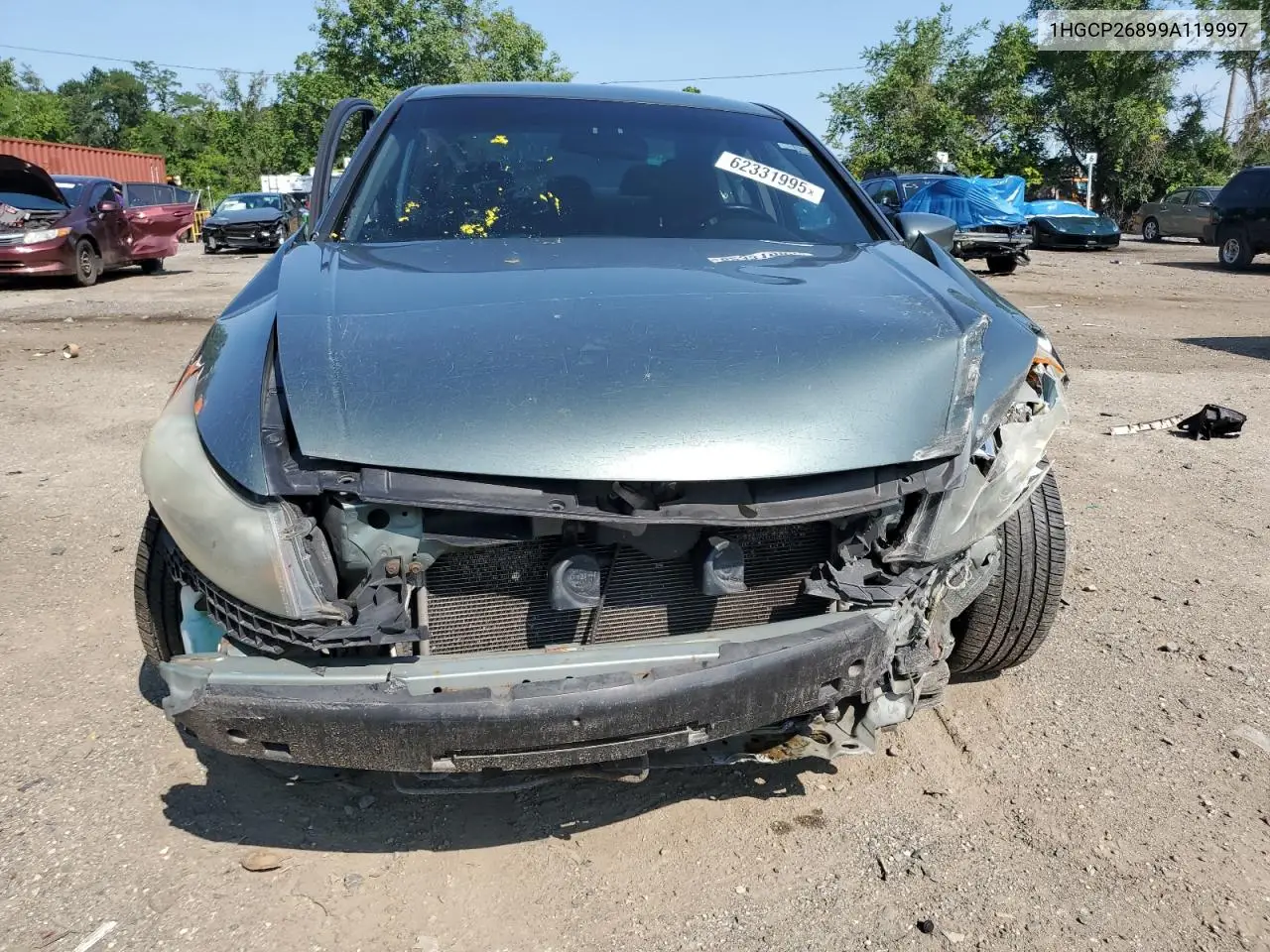 2009 Honda Accord Exl VIN: 1HGCP26899A119997 Lot: 62331995