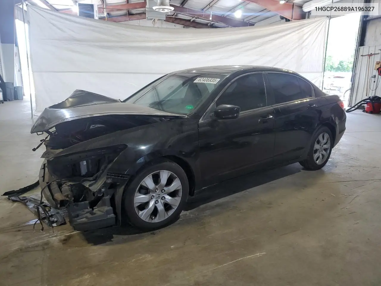 2009 Honda Accord Exl VIN: 1HGCP26889A196327 Lot: 62406935