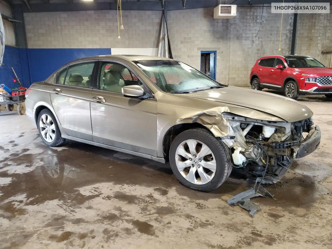 2009 Honda Accord Exl VIN: 1HGCP268X9A107096 Lot: 62743635