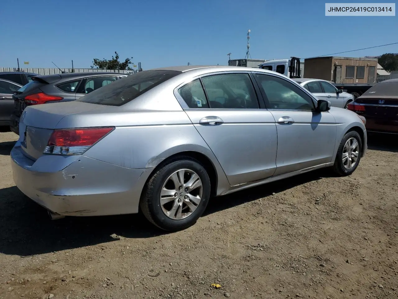 2009 Honda Accord Lxp VIN: JHMCP26419C013414 Lot: 63057655