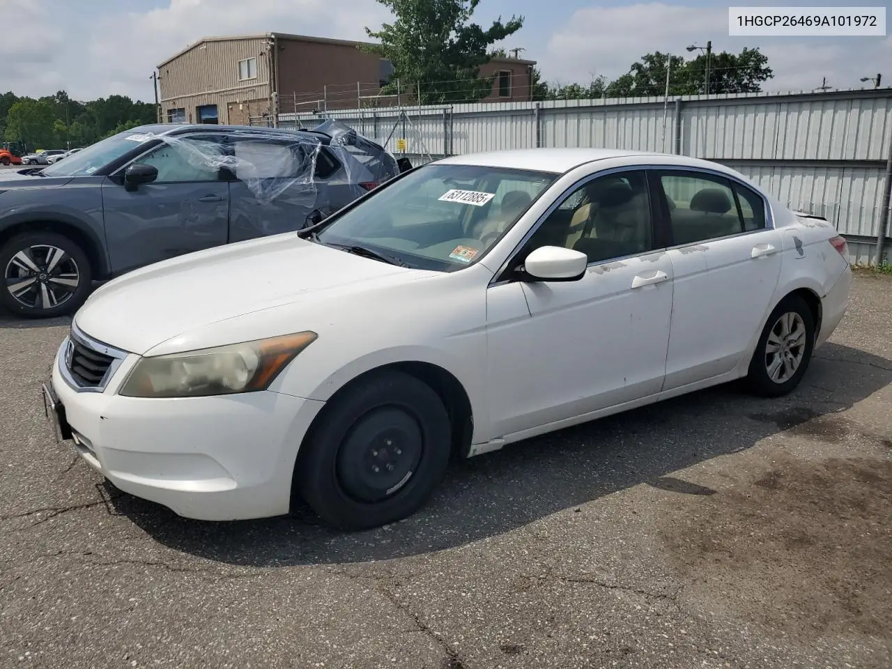 2009 Honda Accord Lxp VIN: 1HGCP26469A101972 Lot: 63112885