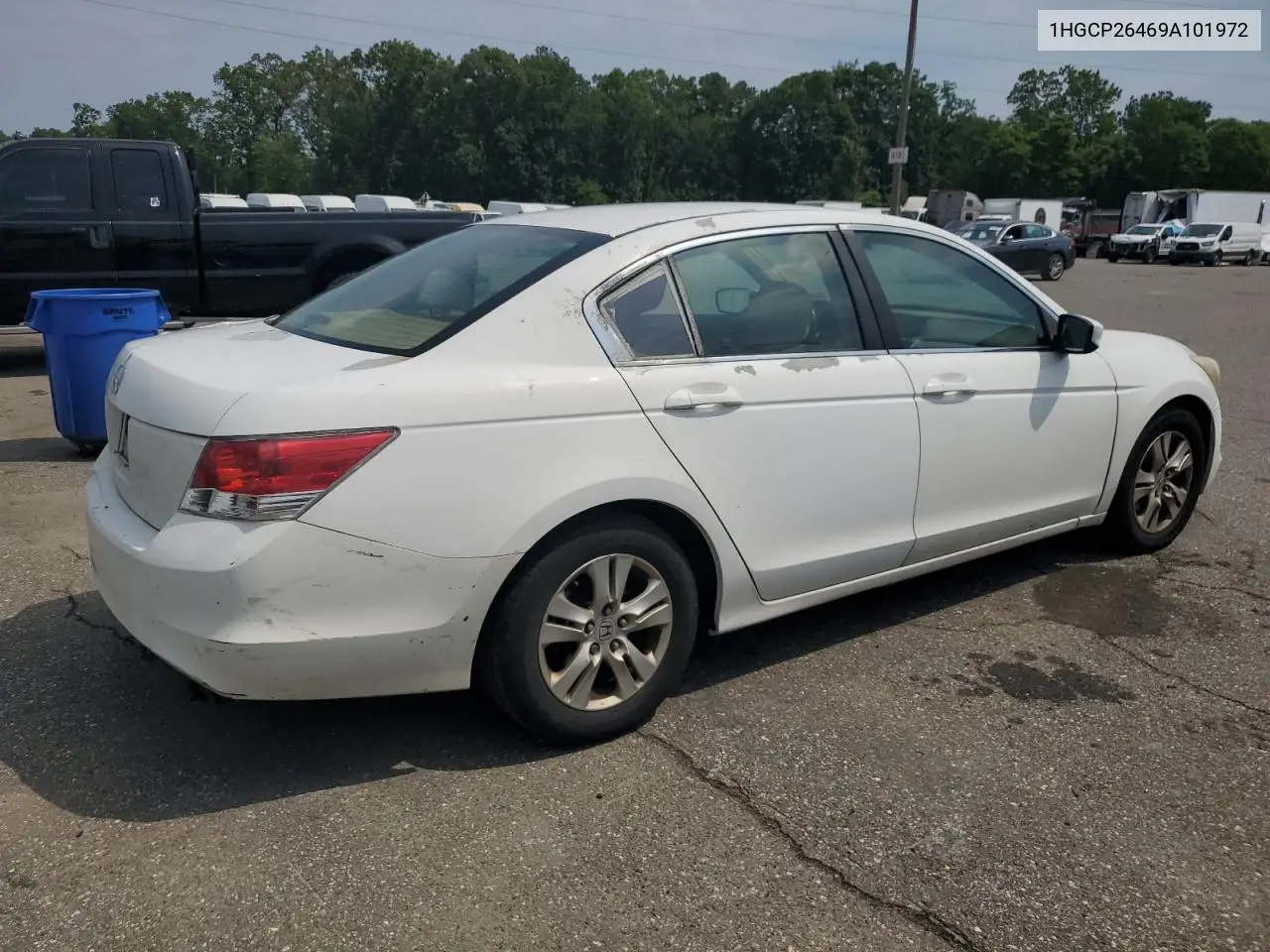 2009 Honda Accord Lxp VIN: 1HGCP26469A101972 Lot: 63112885