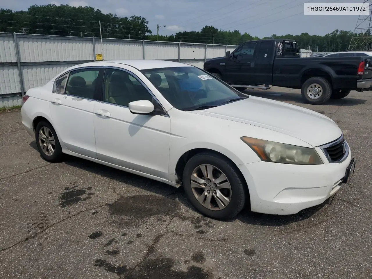 2009 Honda Accord Lxp VIN: 1HGCP26469A101972 Lot: 63112885