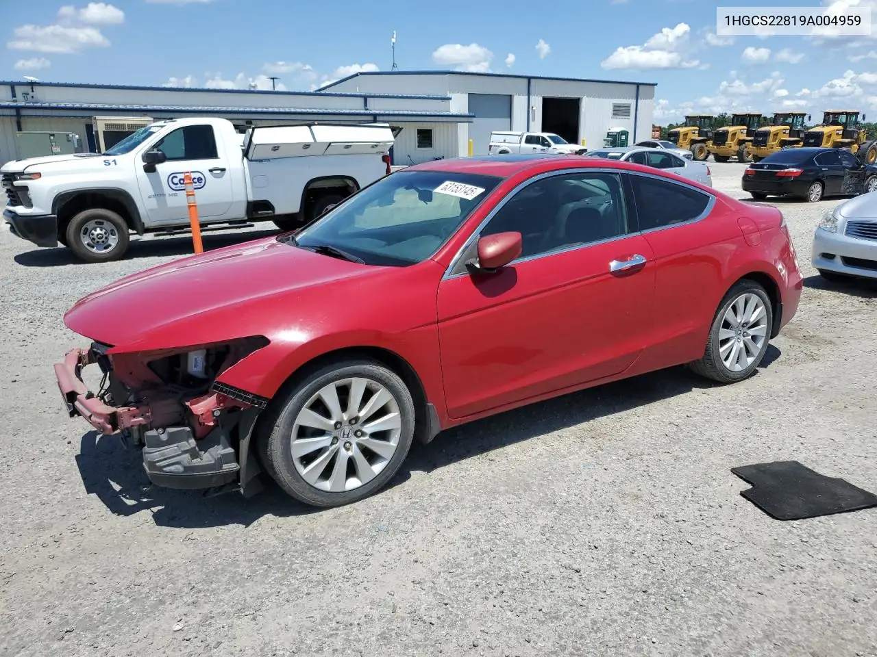 2009 Honda Accord Exl VIN: 1HGCS22819A004959 Lot: 63153145