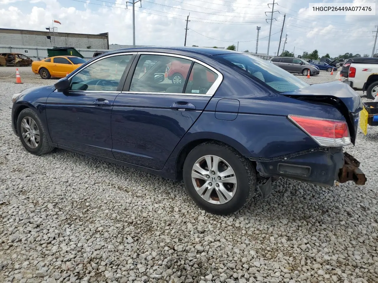 2009 Honda Accord Lxp VIN: 1HGCP26449A077476 Lot: 63247945