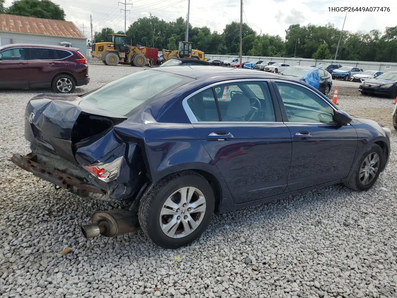 2009 Honda Accord Lxp VIN: 1HGCP26449A077476 Lot: 63247945