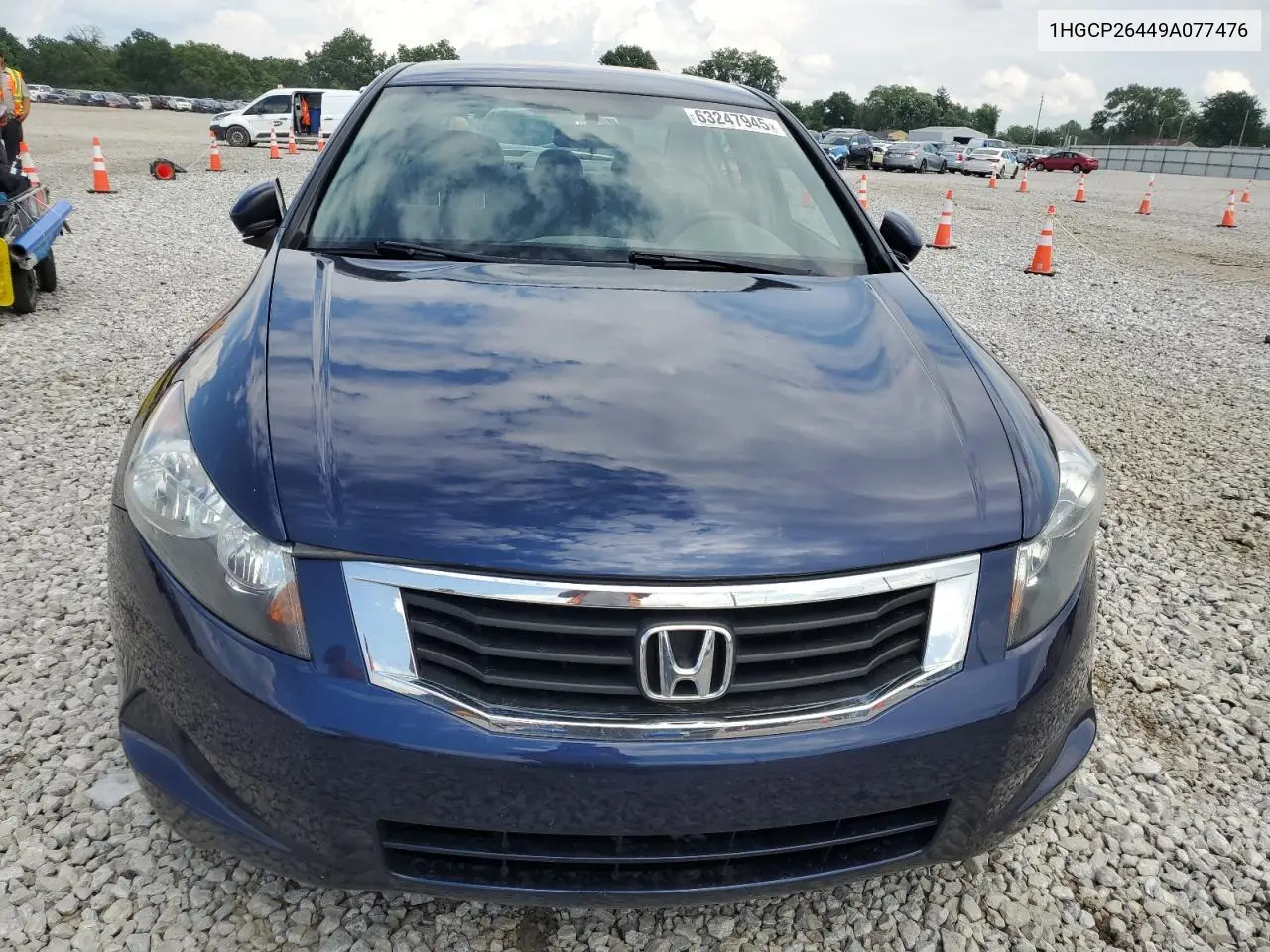 2009 Honda Accord Lxp VIN: 1HGCP26449A077476 Lot: 63247945
