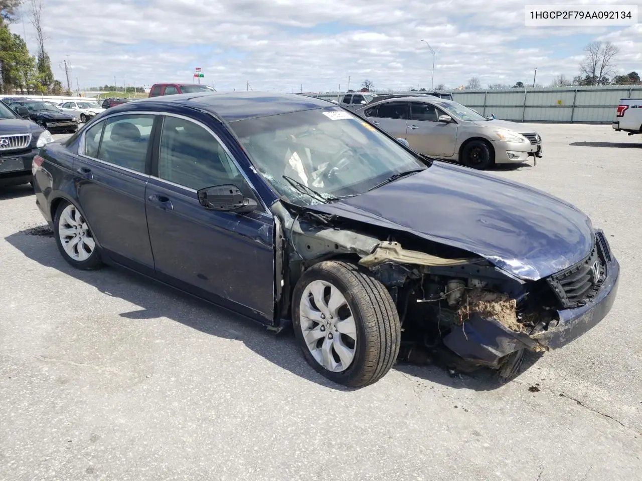2010 Honda Accord Ex VIN: 1HGCP2F79AA092134 Lot: 47959315