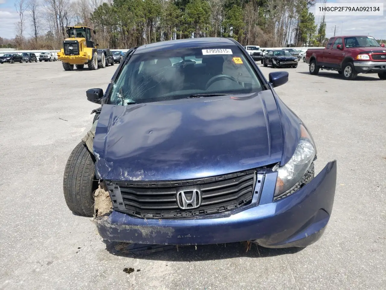 2010 Honda Accord Ex VIN: 1HGCP2F79AA092134 Lot: 47959315