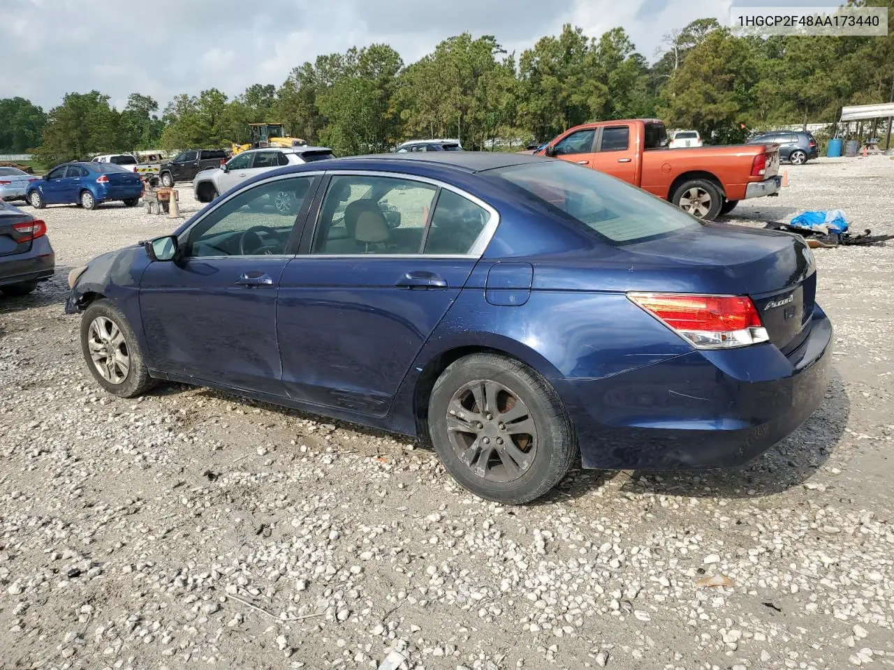 2010 Honda Accord Lxp VIN: 1HGCP2F48AA173440 Lot: 54321835
