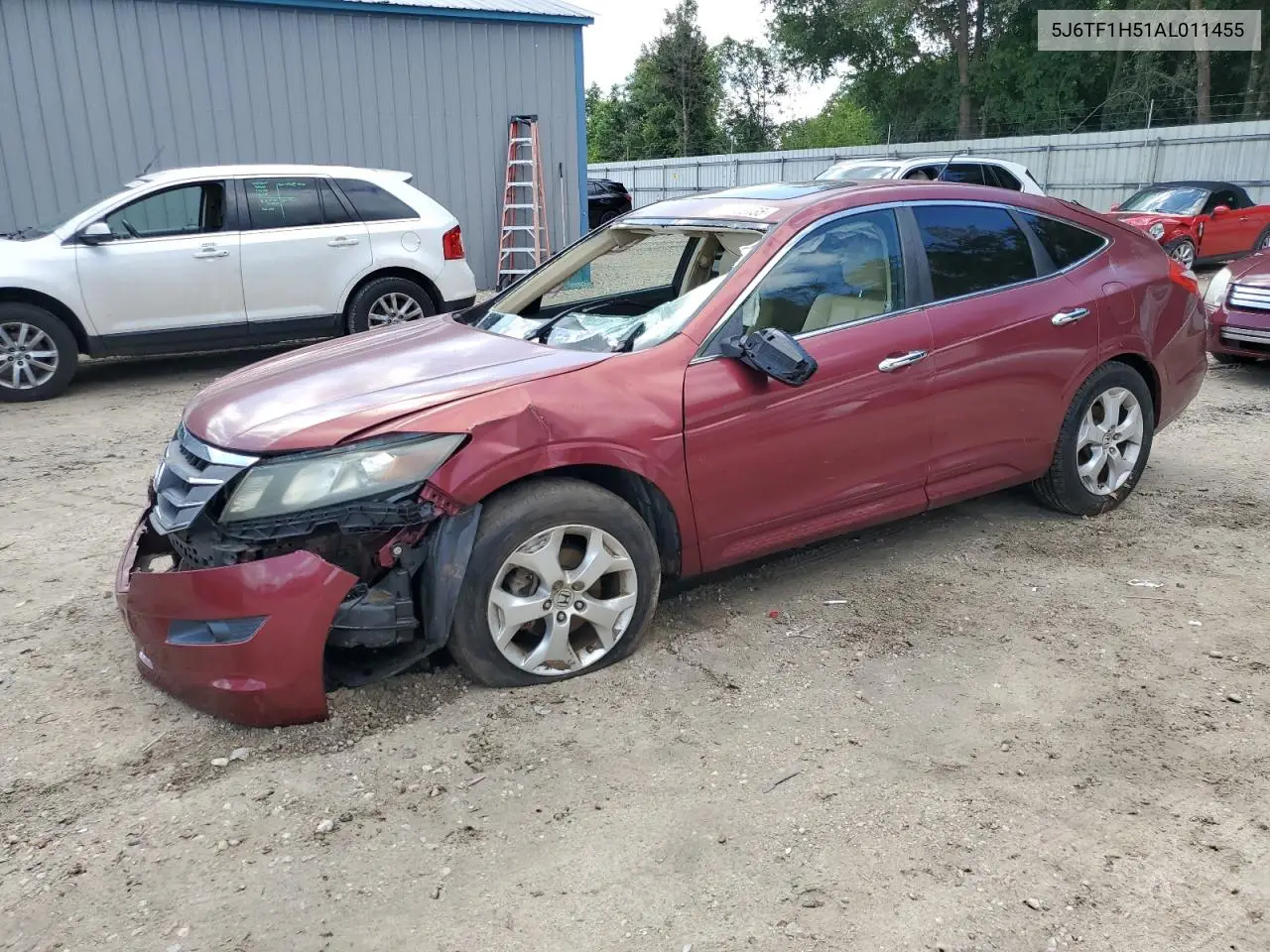 2010 Honda Accord Crosstour Exl VIN: 5J6TF1H51AL011455 Lot: 55459135