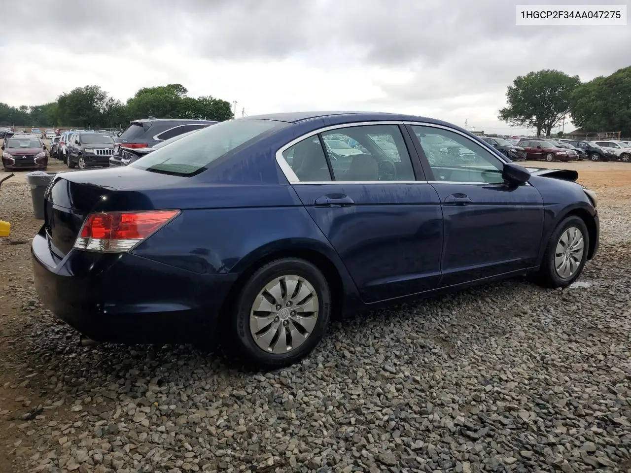 2010 Honda Accord Lx VIN: 1HGCP2F34AA047275 Lot: 56209635