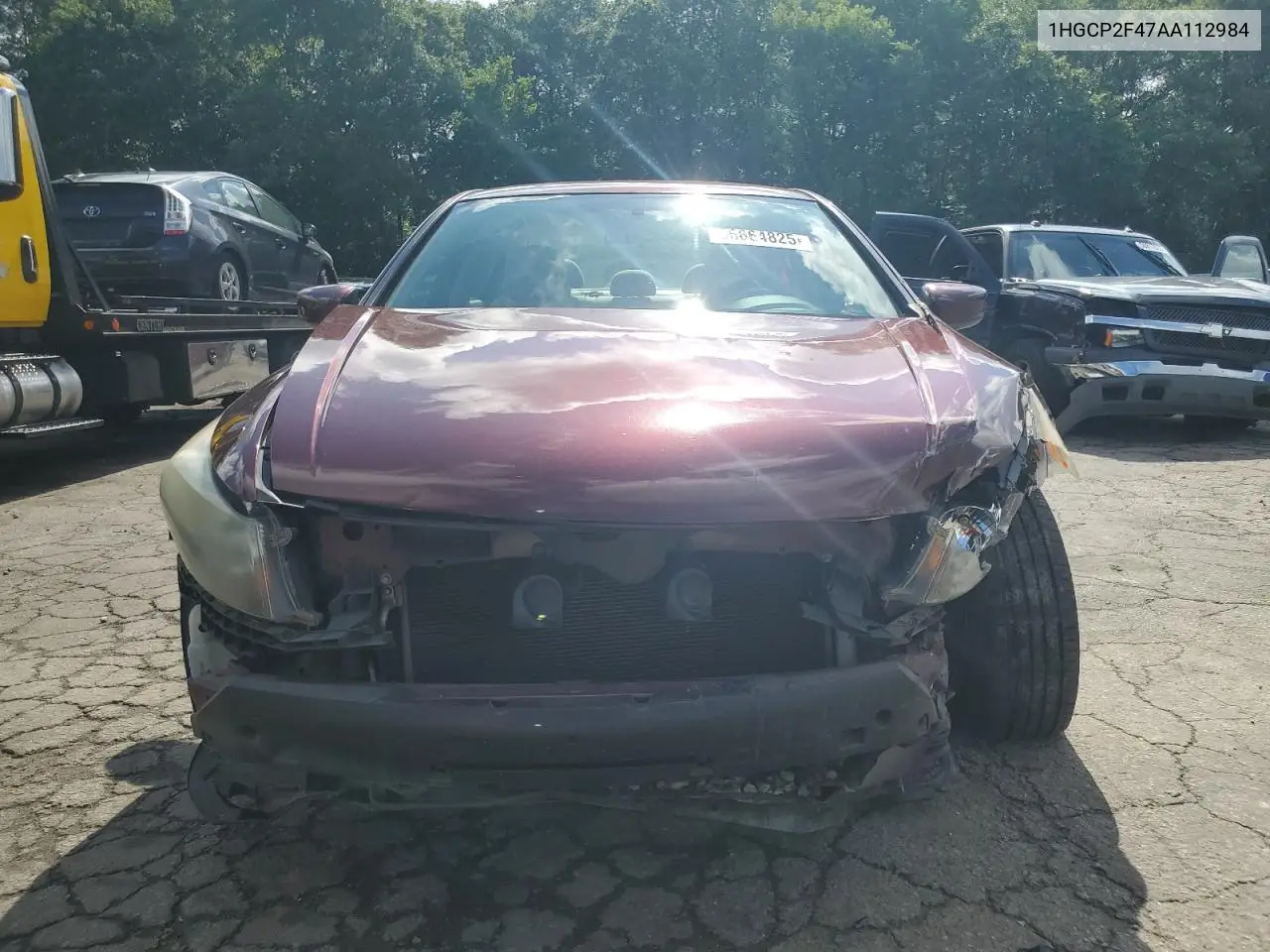 2010 Honda Accord Lxp VIN: 1HGCP2F47AA112984 Lot: 56664825