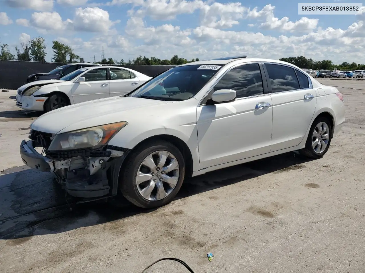 2010 Honda Accord Exl VIN: 5KBCP3F8XAB013852 Lot: 56702935